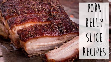 Recipes for pork belly slices 